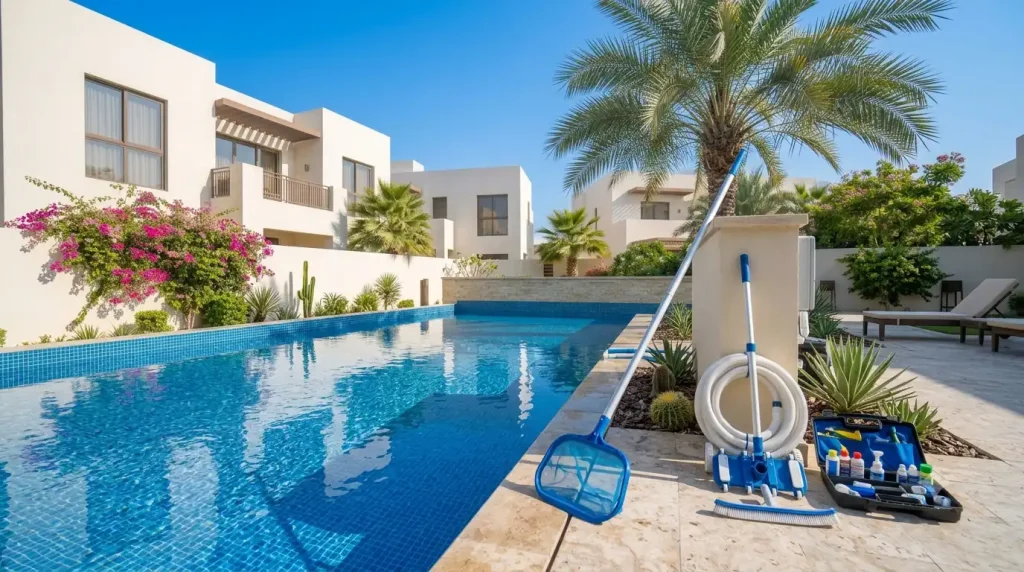 Swimming pool maintenance and AMC services in Dubai by MasterMaint