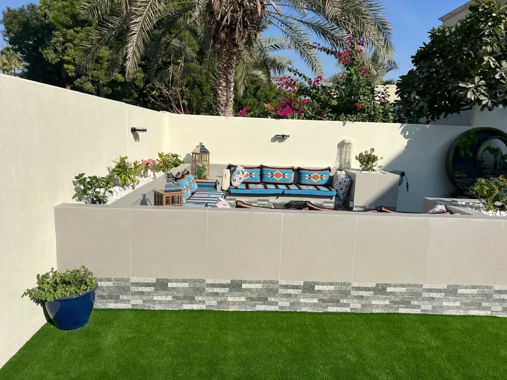 Irrigation system installation Dubai landscape