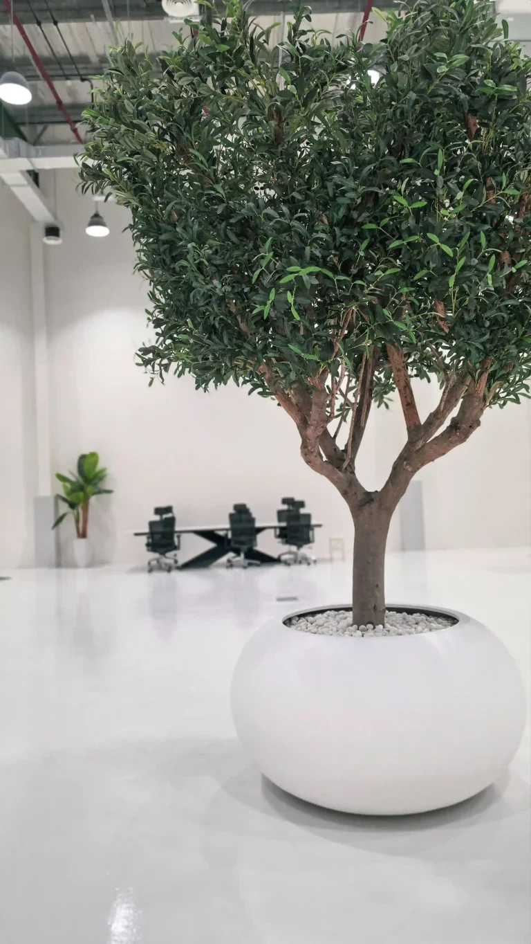 Artificial trees we supplied and installed in Dubai.